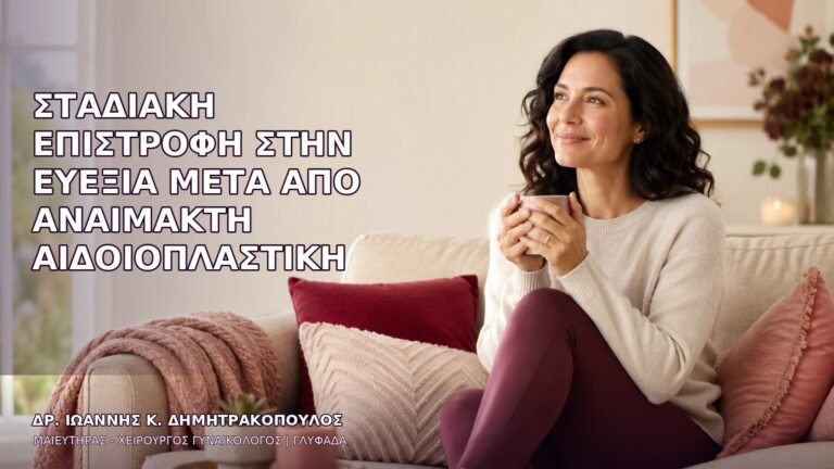 Σταδιακή Επιστροφή στην Ευεξία μετά από Αναίμακτη Αιδοιοπλαστική