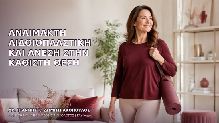 Αναίμακτη Αιδοιοπλαστική και Άνεση στην Καθιστή Θέση