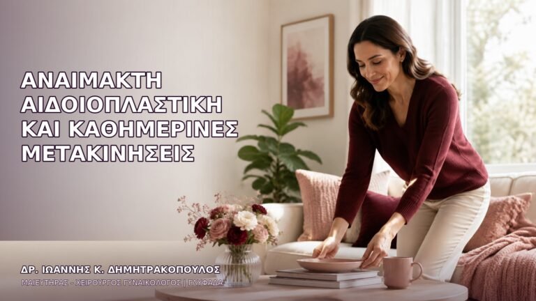 Αναίμακτη Αιδοιοπλαστική και Καθημερινές Μετακινήσεις