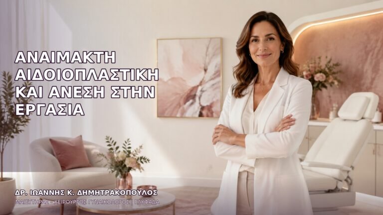 Αναίμακτη Αιδοιοπλαστική και Άνεση στην Εργασία