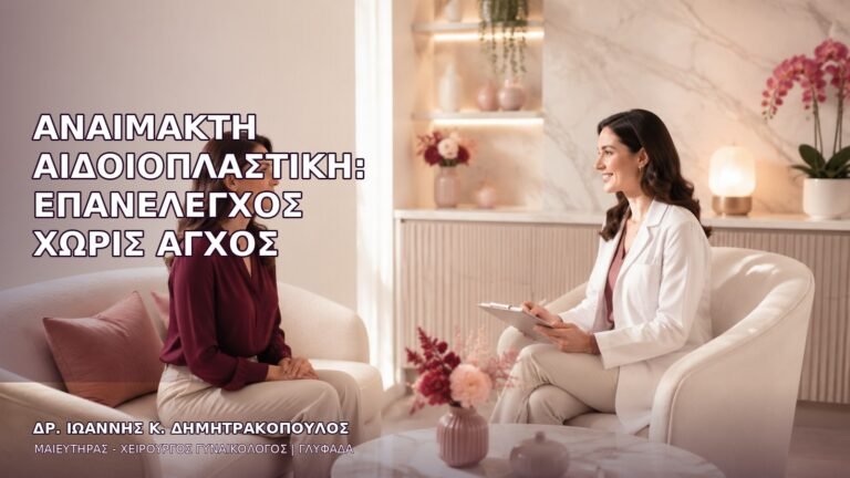Αναίμακτη Αιδοιοπλαστική: Επανέλεγχος χωρίς Άγχος