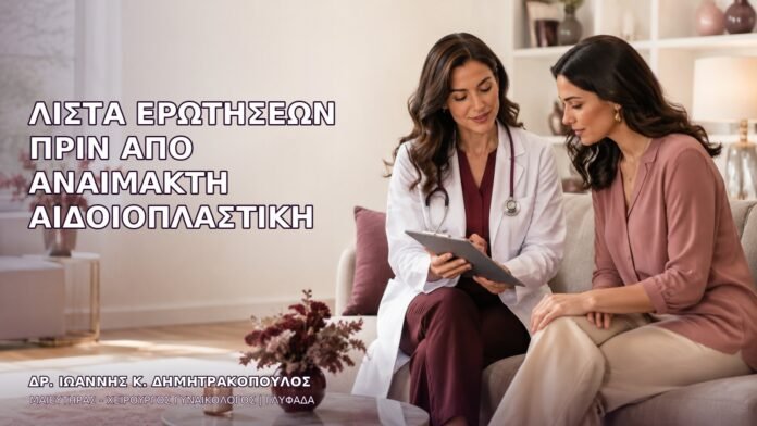 anaimakti-aidoioplastiki-1167 Λίστα Ερωτήσεων πριν από Αναίμακτη Αιδοιοπλαστική