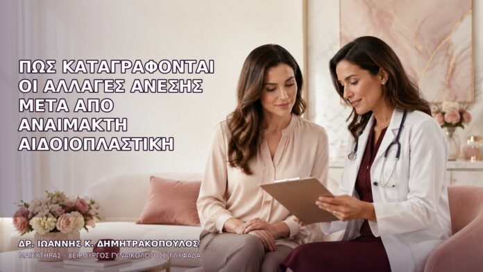 Πώς Καταγράφονται οι Αλλαγές Άνεσης μετά από Αναίμακτη Αιδοιοπλαστική