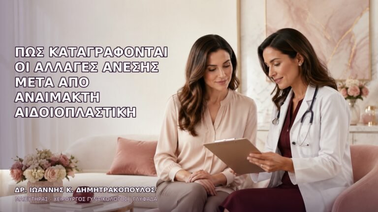 Πώς Καταγράφονται οι Αλλαγές Άνεσης μετά από Αναίμακτη Αιδοιοπλαστική