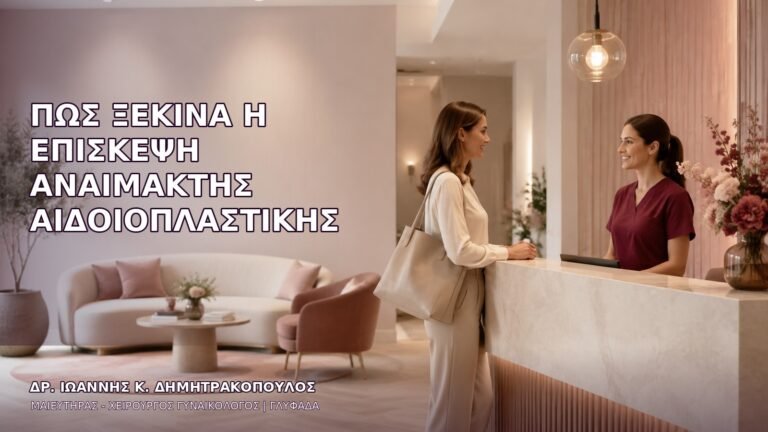 Πώς Ξεκινά η Επίσκεψη Αναίμακτης Αιδοιοπλαστικής