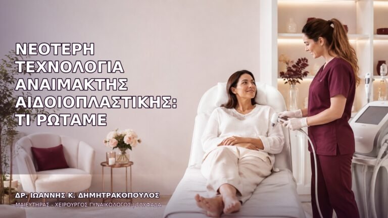 Νεότερη Τεχνολογία Αναίμακτης Αιδοιοπλαστικής: Τι Ρωτάμε