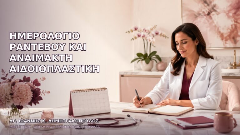 Ημερολόγιο Ραντεβού και Αναίμακτη Αιδοιοπλαστική