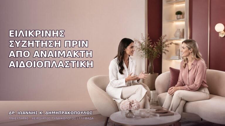 Ειλικρινής Συζήτηση πριν από Αναίμακτη Αιδοιοπλαστική