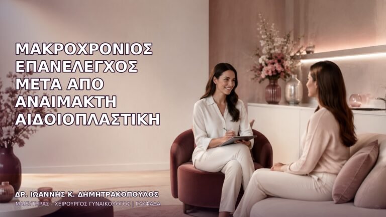 Μακροχρόνιος Επανέλεγχος μετά από Αναίμακτη Αιδοιοπλαστική