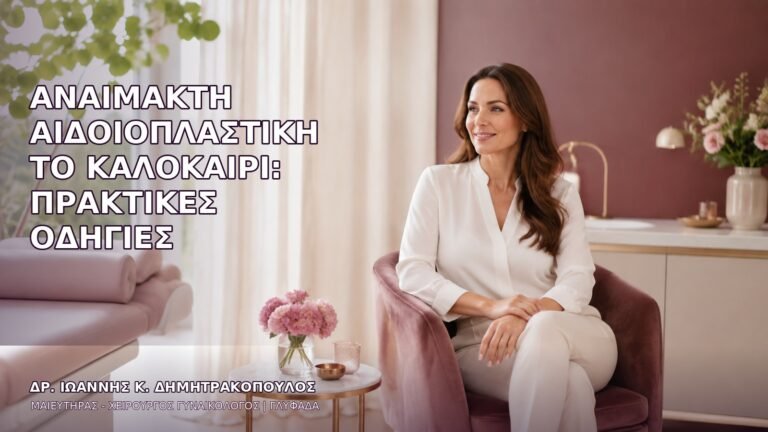 Αναίμακτη Αιδοιοπλαστική το Καλοκαίρι: Πρακτικές Οδηγίες