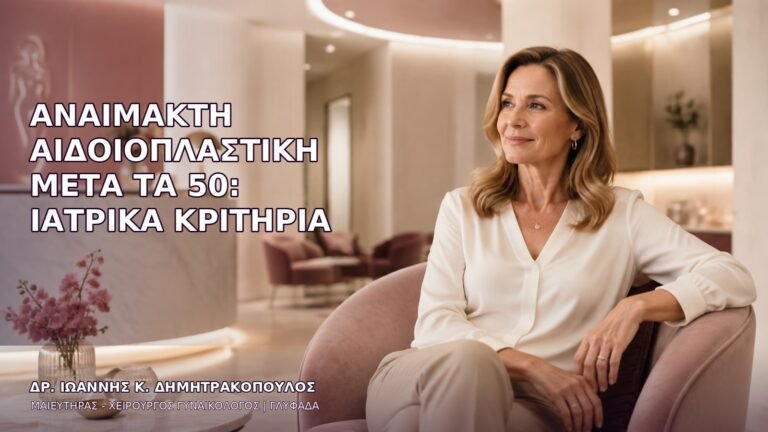 Αναίμακτη Αιδοιοπλαστική μετά τα 50: Ιατρικά Κριτήρια