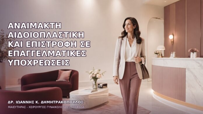 Αναίμακτη Αιδοιοπλαστική και Επιστροφή σε Επαγγελματικές Υποχρεώσεις