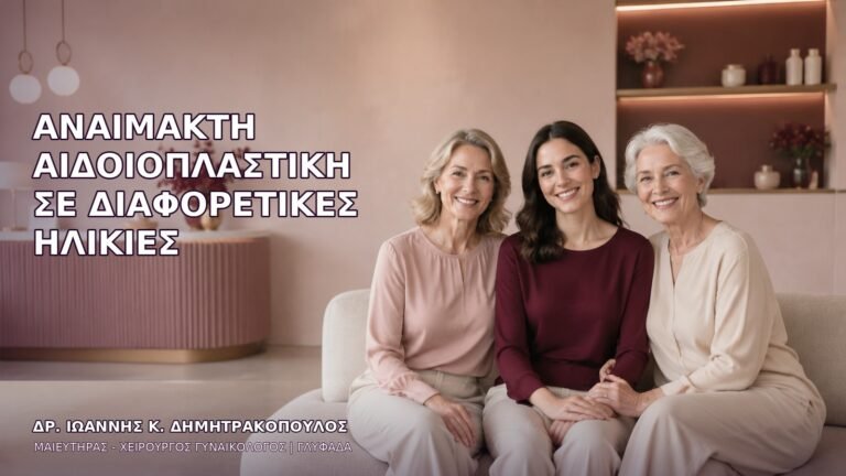 Αναίμακτη Αιδοιοπλαστική σε Διαφορετικές Ηλικίες