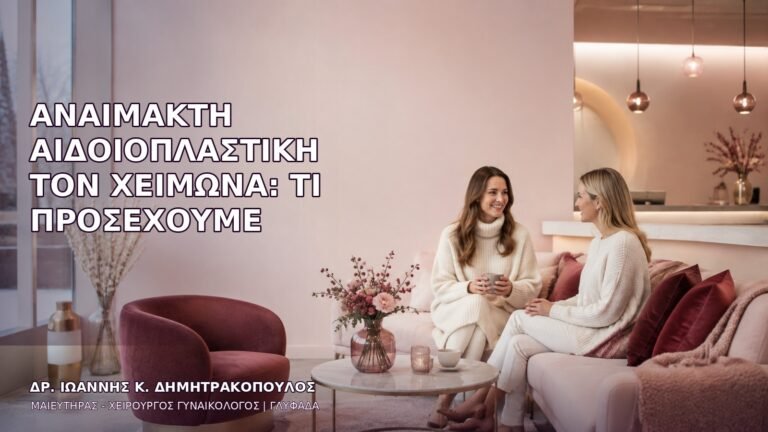 Αναίμακτη Αιδοιοπλαστική τον Χειμώνα: Τι Προσέχουμε