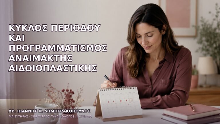 Κύκλος Περιόδου και Προγραμματισμός Αναίμακτης Αιδοιοπλαστικής