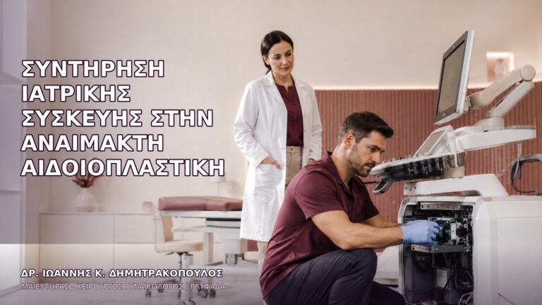 Συντήρηση Ιατρικής Συσκευής στην Αναίμακτη Αιδοιοπλαστική