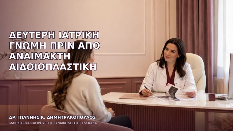 Δεύτερη Ιατρική Γνώμη πριν από Αναίμακτη Αιδοιοπλαστική