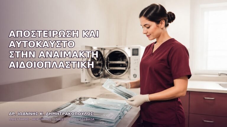 Αποστείρωση και Αυτόκαυστο στην Αναίμακτη Αιδοιοπλαστική