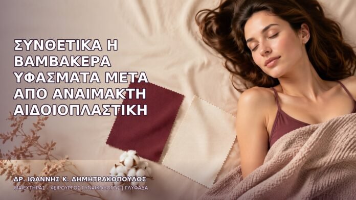 Συνθετικά ή Βαμβακερά Υφάσματα μετά από Αναίμακτη Αιδοιοπλαστική