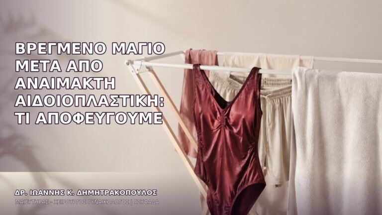Βρεγμένο Μαγιό μετά από Αναίμακτη Αιδοιοπλαστική: Τι Αποφεύγουμε