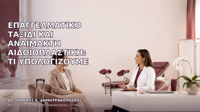 Επαγγελματικό Ταξίδι και Αναίμακτη Αιδοιοπλαστική: Τι Υπολογίζουμε