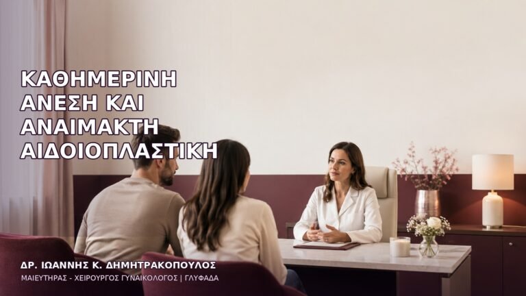 Καθημερινή Άνεση και Αναίμακτη Αιδοιοπλαστική