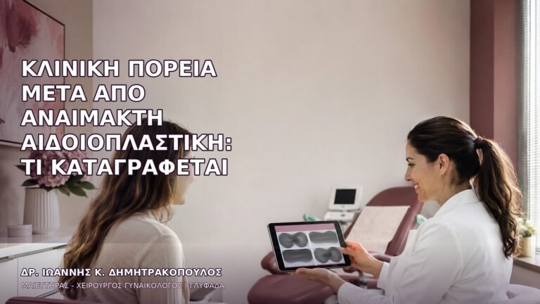 Κλινική Πορεία μετά από Αναίμακτη Αιδοιοπλαστική: Τι Καταγράφεται