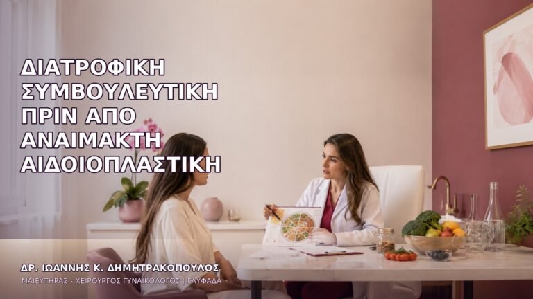 Διατροφική Συμβουλευτική πριν από Αναίμακτη Αιδοιοπλαστική
