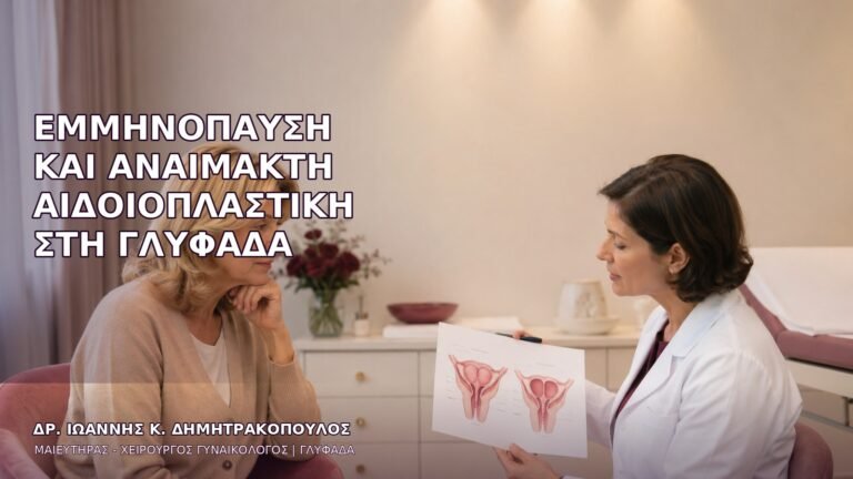 Εμμηνόπαυση και Αναίμακτη Αιδοιοπλαστική στη Γλυφάδα