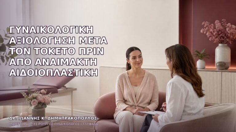 Γυναικολογική Αξιολόγηση μετά τον Τοκετό πριν από Αναίμακτη Αιδοιοπλαστική