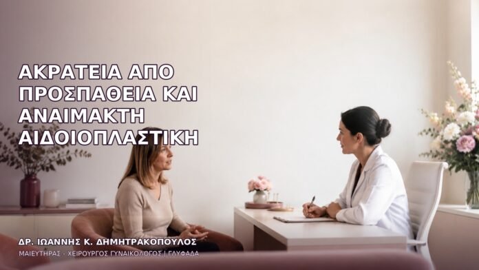 anaimakti-aidoioplastiki-1339 Ακράτεια από Προσπάθεια και Αναίμακτη Αιδοιοπλαστική