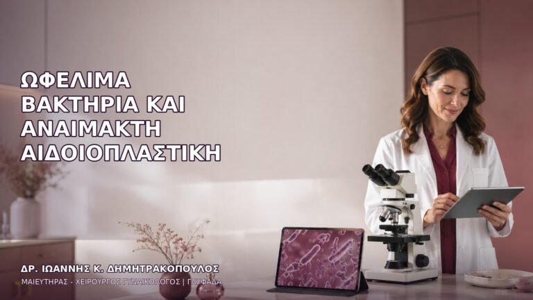 Ωφέλιμα Βακτήρια και Αναίμακτη Αιδοιοπλαστική