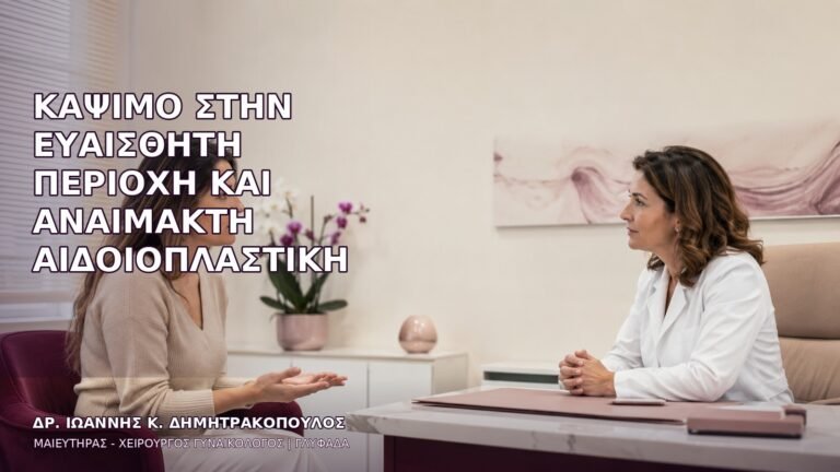 Κάψιμο στην Ευαίσθητη Περιοχή και Αναίμακτη Αιδοιοπλαστική