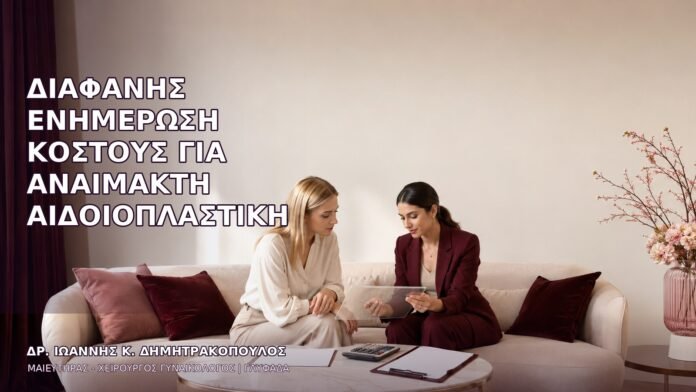 Διαφανής Ενημέρωση Κόστους για Αναίμακτη Αιδοιοπλαστική