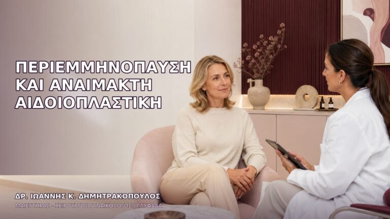 Περιεμμηνόπαυση και Αναίμακτη Αιδοιοπλαστική