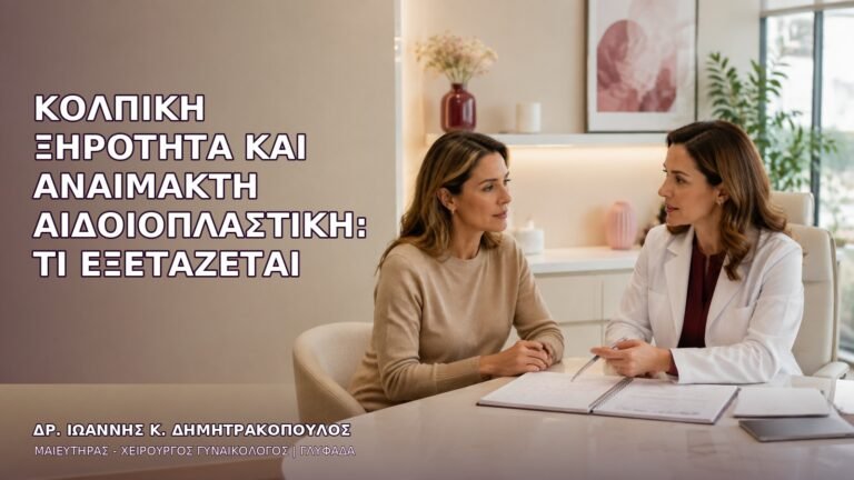 Κολπική Ξηρότητα και Αναίμακτη Αιδοιοπλαστική: Τι Εξετάζεται