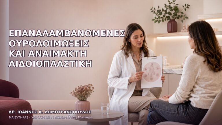 Επαναλαμβανόμενες Ουρολοιμώξεις και Αναίμακτη Αιδοιοπλαστική
