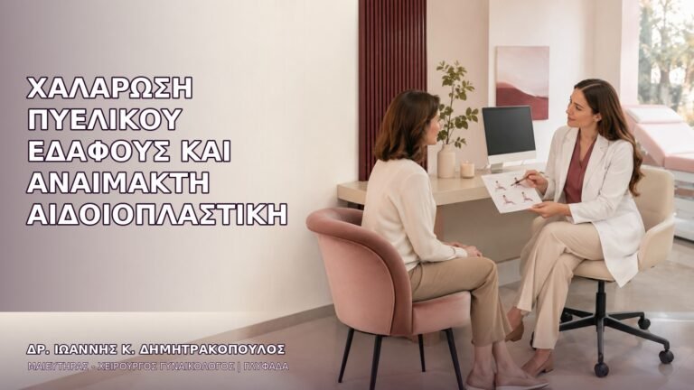 Χαλάρωση Πυελικού Εδάφους και Αναίμακτη Αιδοιοπλαστική