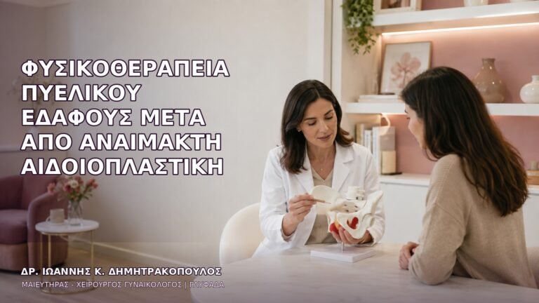 Φυσικοθεραπεία Πυελικού Εδάφους μετά από Αναίμακτη Αιδοιοπλαστική