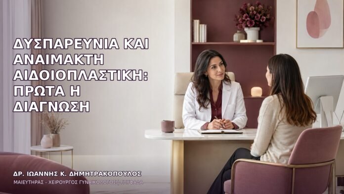 Δυσπαρευνία και Αναίμακτη Αιδοιοπλαστική: Πρώτα η Διάγνωση