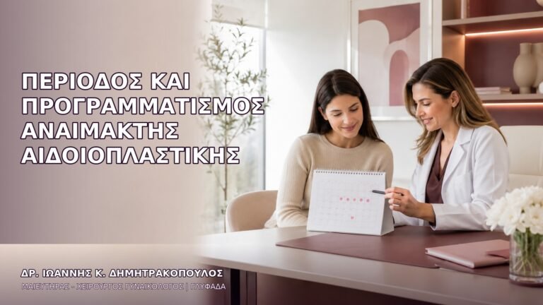 Περίοδος και Προγραμματισμός Αναίμακτης Αιδοιοπλαστικής