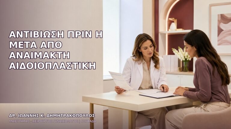 Αντιβίωση πριν ή μετά από Αναίμακτη Αιδοιοπλαστική