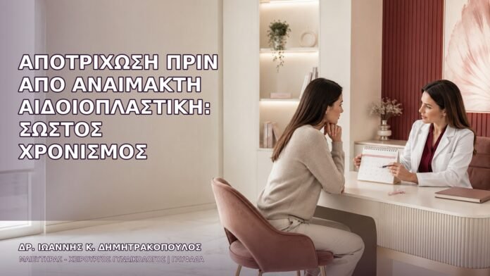 anaimakti-aidoioplastiki-1428 Αποτρίχωση πριν από Αναίμακτη Αιδοιοπλαστική: Σωστός Χρονισμός