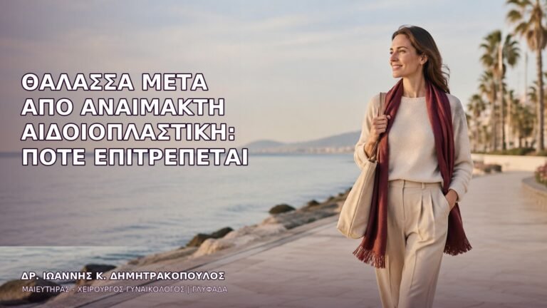 Θάλασσα μετά από Αναίμακτη Αιδοιοπλαστική: Πότε Επιτρέπεται