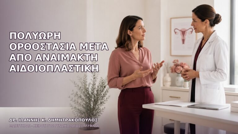 Πολύωρη Ορθοστασία μετά από Αναίμακτη Αιδοιοπλαστική