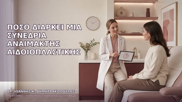 Πόσο Διαρκεί μια Συνεδρία Αναίμακτης Αιδοιοπλαστικής