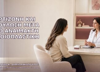 Κορτιζόνη και Επούλωση μετά από Αναίμακτη Αιδοιοπλαστική