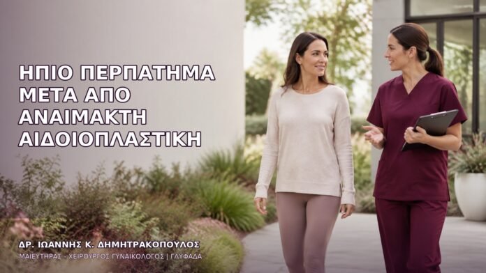 Ήπιο Περπάτημα μετά από Αναίμακτη Αιδοιοπλαστική