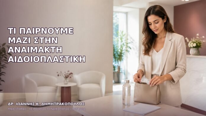 Τι Παίρνουμε Μαζί στην Αναίμακτη Αιδοιοπλαστική