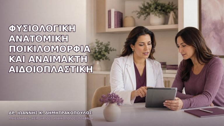 Φυσιολογική Ανατομική Ποικιλομορφία και Αναίμακτη Αιδοιοπλαστική